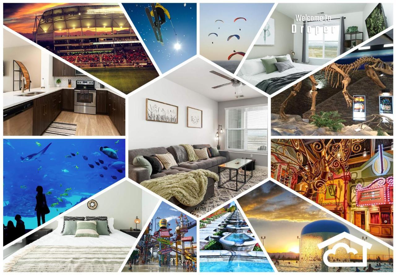 Ski And Relax - Conveniently Located - Luxury Stay ドレーパー エクステリア 写真